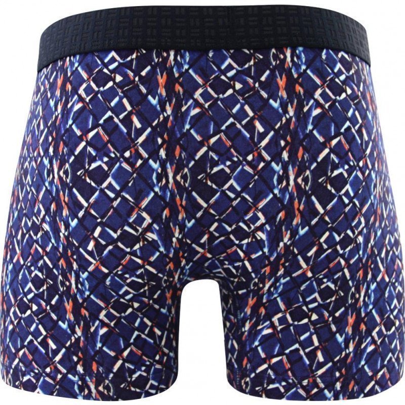 IMPETUS Boxer long Homme Coton Modal GREGORY Marine Bleu