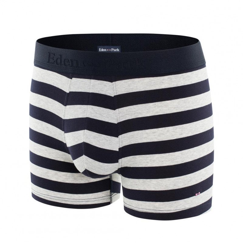 Boxer Homme ISLAND Gris et Marine
