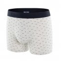 EDEN PARK Boxer Homme Coton FLOT Gris chiné Marine