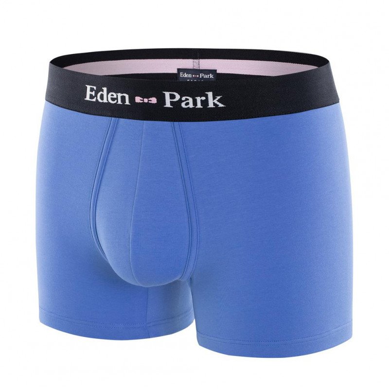 EDEN PARK Boxer Homme Coton ONE Bleu