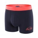 EDEN PARK Boxer Homme Coton FLASHY Marine Orange