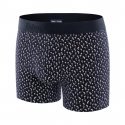 EDEN PARK Boxer Homme Coton PALM Marine Blanc Rose