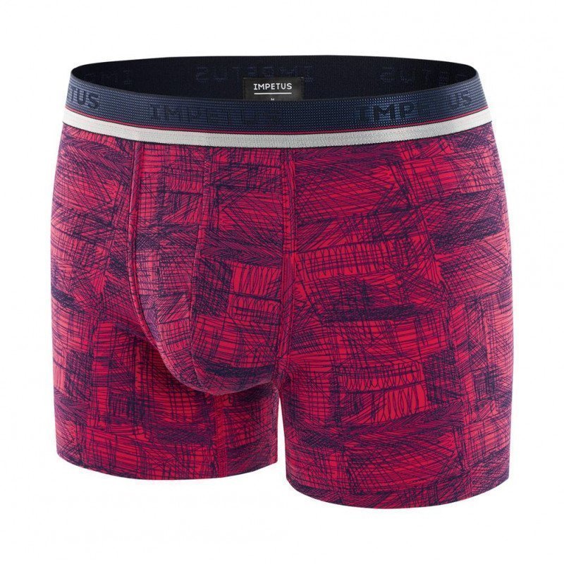 Boxer long Homme ROGER Rose et Marine