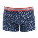 EMINENCE Boxer Homme Coton STRIKE QUILLES Marine Blanc