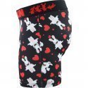Boxer Homme FLY1 Noir et Rouge