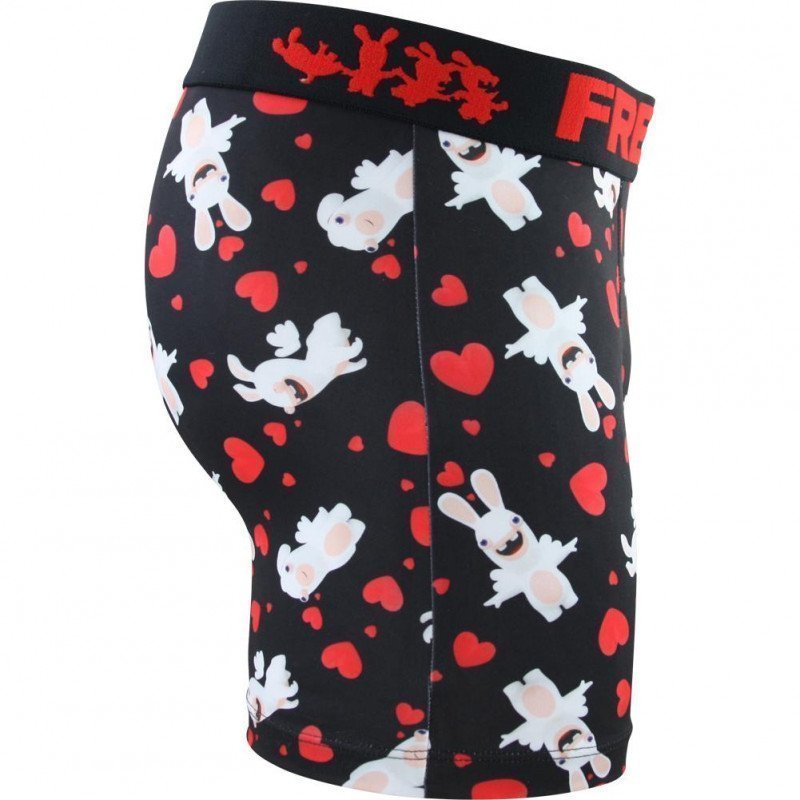 Boxer Homme FLY1 Noir et Rouge