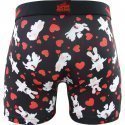 Boxer Homme FLY1 Noir et Rouge