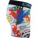 CRAZYBOXER Boxer Homme Microfibre BM4ASS33 DINO Bleu Noir