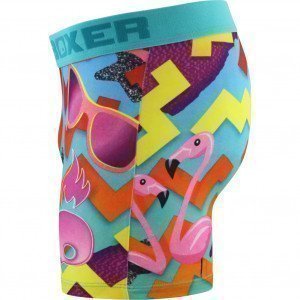 CRAZYBOXER Boxer Homme Microfibre BM4ASS32 BELL Turquoise Ciel