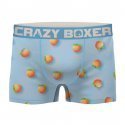 CRAZYBOXER Boxer Homme Microfibre BM4ASS35 PEAC Ciel Orange