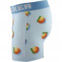 CRAZYBOXER Boxer Homme Microfibre BM4ASS35 PEAC Ciel Orange