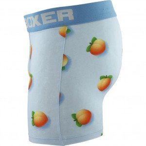 CRAZYBOXER Boxer Homme Microfibre BM4ASS35 PEAC Ciel Orange