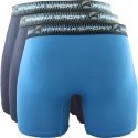 ATHENA Lot de 3 Boxers longs Homme Microfibre TRAINING Marine Bleu