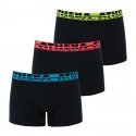 ATHENA Lot de 3 Boxers Homme Coton EASYSPORT Noir Noir Noir