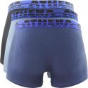 LOT DE 3 Boxer Sous-vêtements Homme EASYSPORT Bleu et Gris