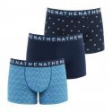 LOT DE 3 Boxer Sous-vêtements Homme EASY CHIC Bleu et Marine