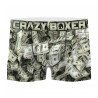 Boxer Homme BM4ASS36 Gris et Blanc