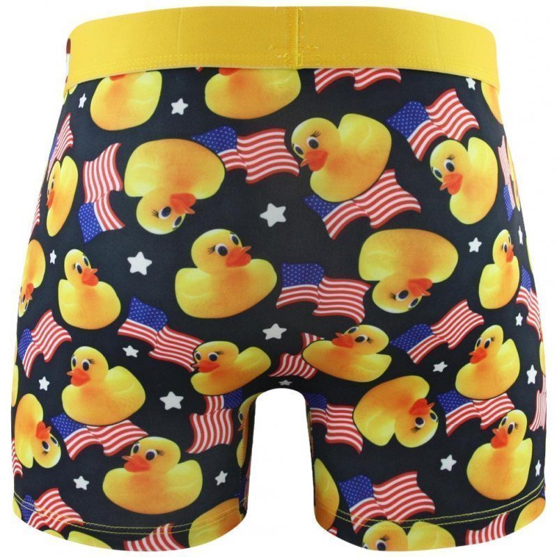 CRAZYBOXER Boxer Homme Microfibre BM4ASS38 DUCK Jaune