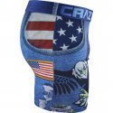Boxer Homme BM4ASS38 Bleu et Rouge