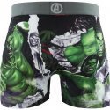 FREEGUN Boxer Homme Microfibre MAR Vert Gris MARVEL