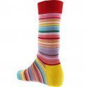 HAPPY SOCKS Chaussettes Femme Coton PRS Rose Multicolore