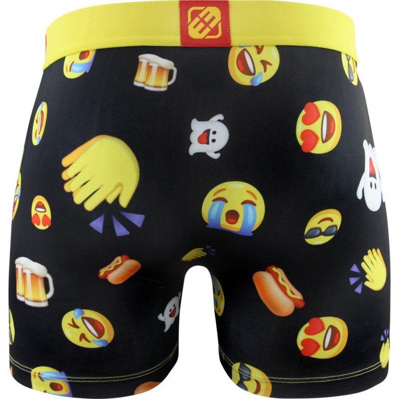 Boxer Homme YTP Noir et Jaune