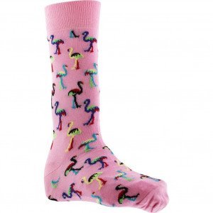 HAPPY SOCKS Chaussettes Femme Coton FMN Rose Multicolore