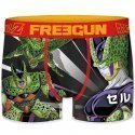 FREEGUN Boxer Homme Microfibre CEL Rouge Vert DRAGON BALL Z