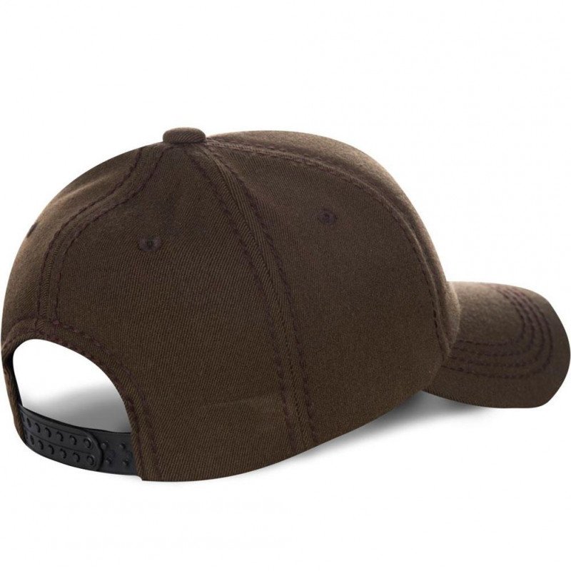 VON DUTCH Casquette Homme Coton RELIEF3 Chocolat