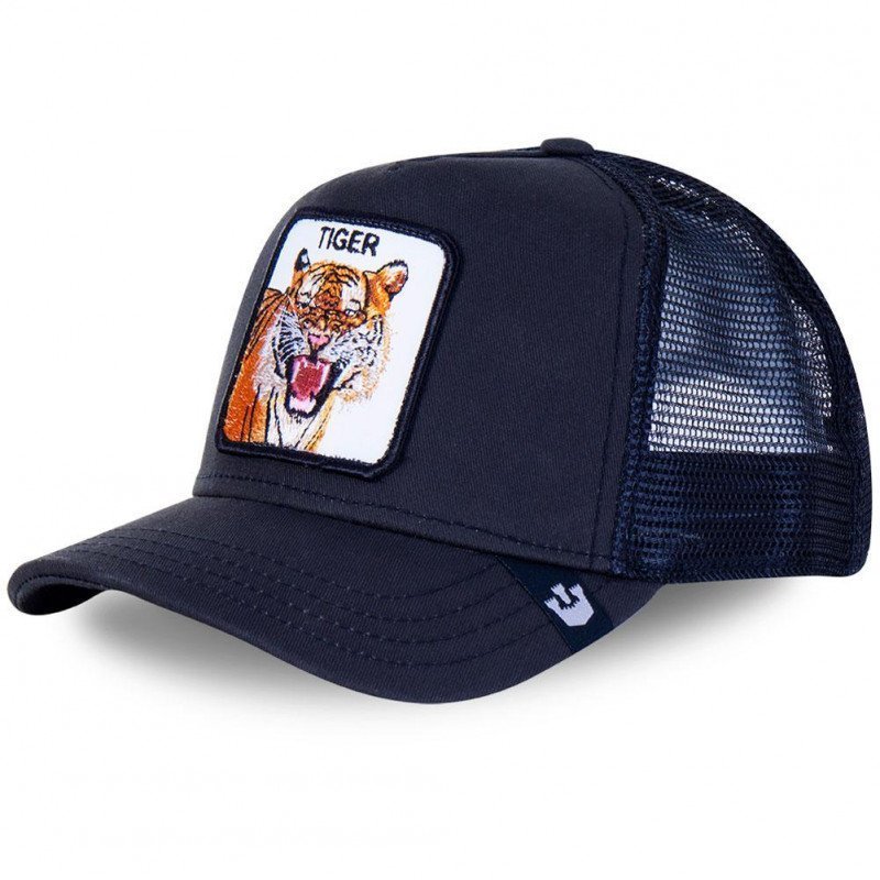 Casquette Homme LEADER Noir et Orange