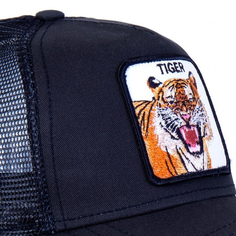 Casquette Homme LEADER Noir et Orange