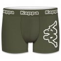 KAPPA Boxer Homme Coton BCCOULASS1 Kaki