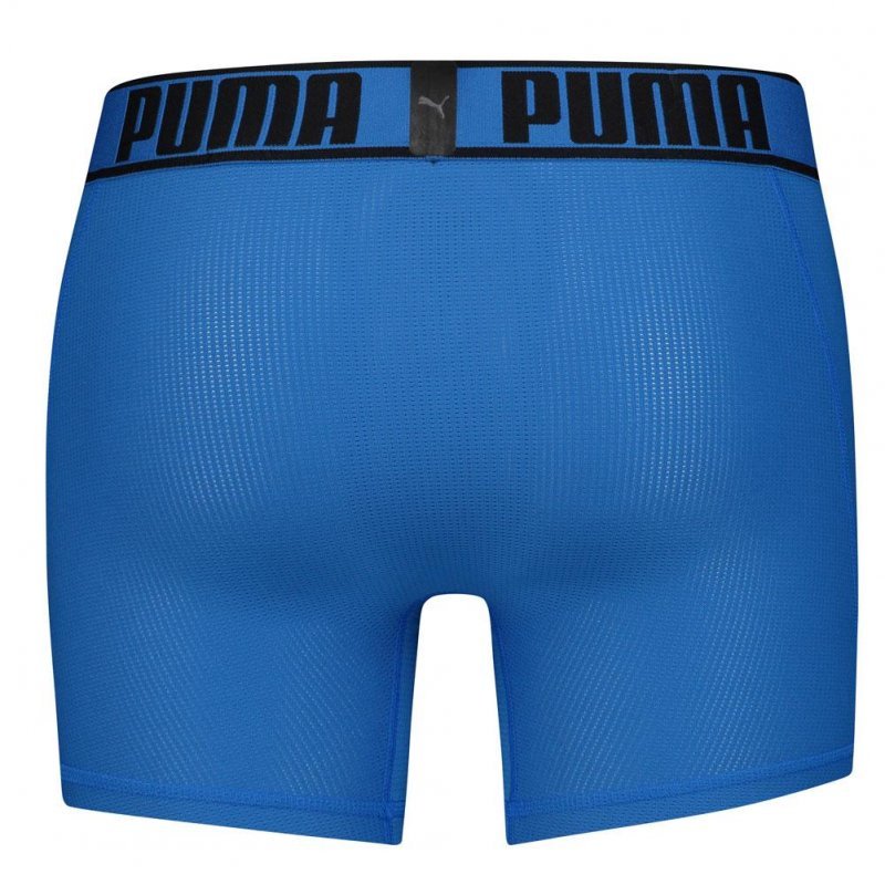 Boxer Homme ACTIVE FULLMESH Bleu et Noir