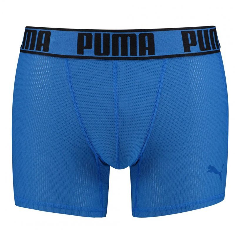 Boxer Homme ACTIVE FULLMESH Bleu et Noir