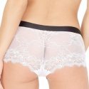 Boxer Femme BLA Blanc et Transparent
