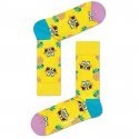 HAPPY SOCKS Chaussettes Homme Coton FINEAPPLESURPRISE Jaune BOB L'EPONGE