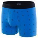 EDEN PARK Boxer Homme Coton PALMNOEUD Bleu Marine