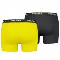 LOT DE 2 Boxer Sous-vêtements Homme PACKM Noir et Lime