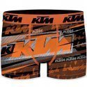 KTM Boxer Homme Microfibre DIR6 Orange Gris