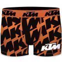 KTM Boxer Homme Microfibre PNE6 Orange Noir