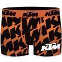 Boxer Homme PNE Orange et Noir