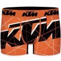 KTM Boxer Homme Microfibre WEB6 Orange Noir