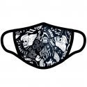 FREEGUN Masque Adulte Tissu Lavable ASS1 BLACKANGEL Noir Blanc