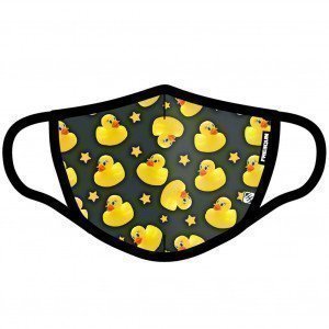 FREEGUN Masque Enfant Tissu Lavable ASS1 DUCK Noir Jaune