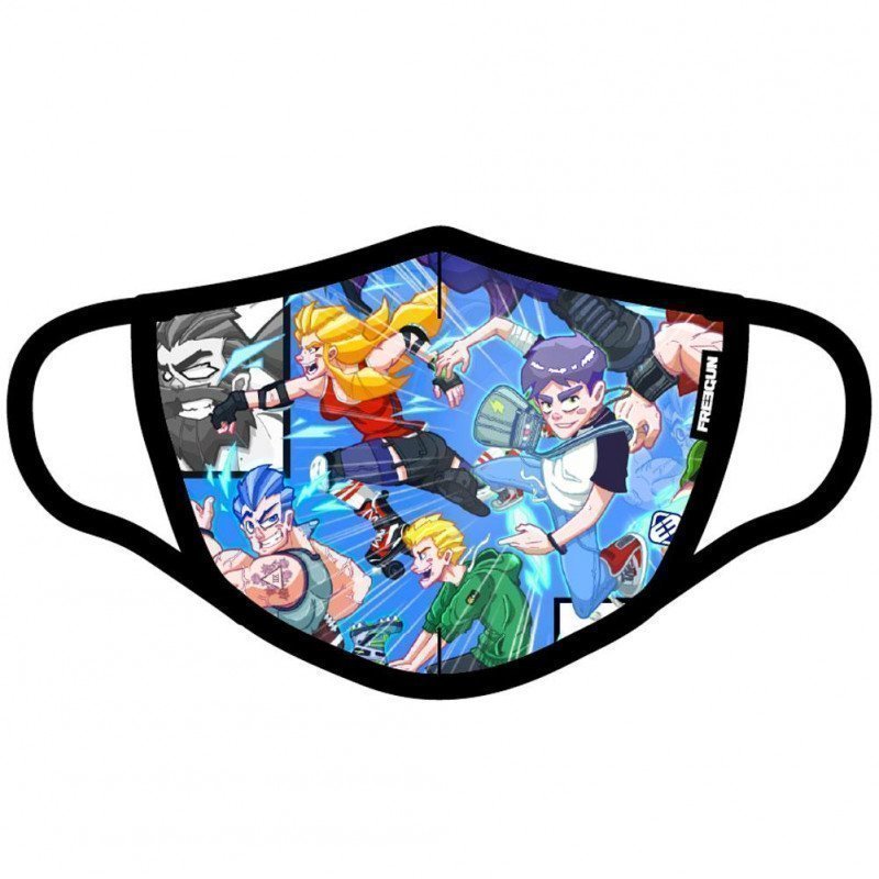 Masque Enfant ASS1 Bleu et Multicolore