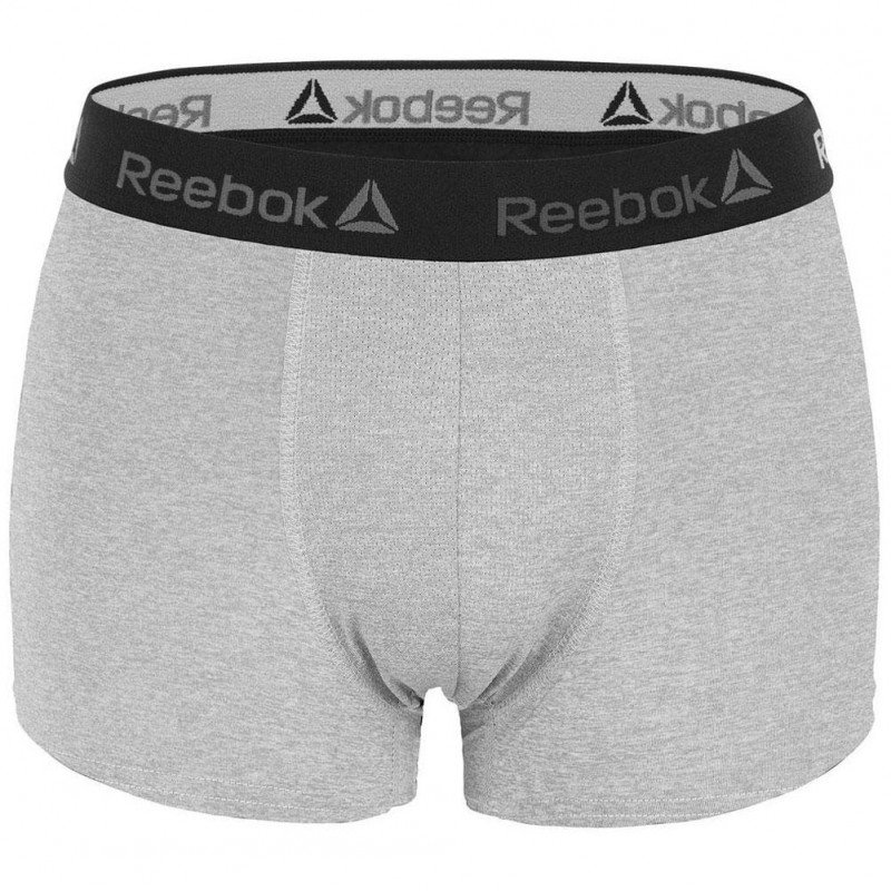 REEBOK Boxer Homme Coton BASIC Gris