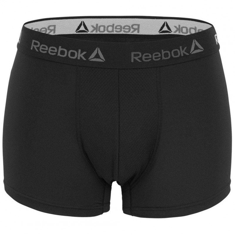 REEBOK Boxer Homme Coton BASIC Noir