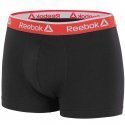 REEBOK Boxer Homme Coton BLACK Rouge