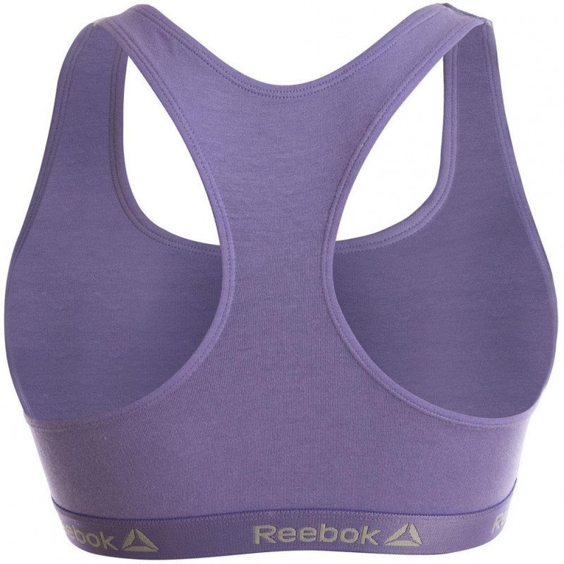 REEBOK Brassière Femme Coton COLOR Lilas