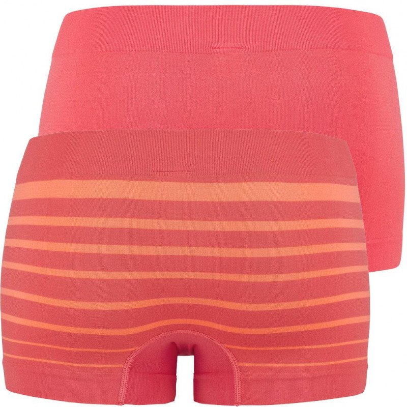 REEBOK Lot de 2 Boxers Femme Microfibre RAY Rose